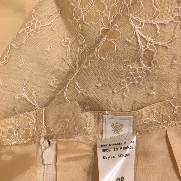 Paule VASSEUR silk Designer dress suit - Picture 7 of 7